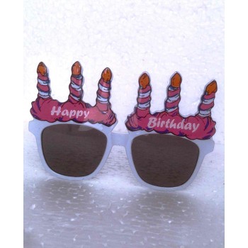 დაბადების დღის სათვალე სანთლებით